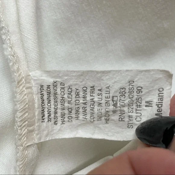 Solemio ivory strapless dress M - Picture 7 of 8